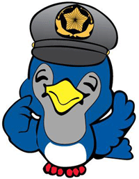 栃木県警察 シンボルマスコット ルリちゃん